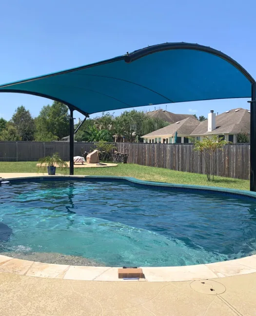 Swimming Pool Shade Installation